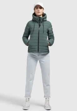 Khujo LOVINA MATT - Winterjacke - Kupfergrün -Khujo 152271c6b3e84bebb61df77aad303933