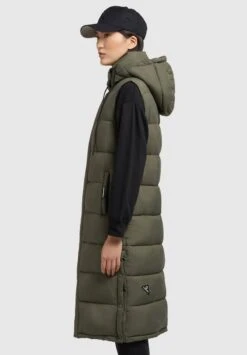 Khujo TOURIN MATT - Weste - Khaki Grün 5 Khujo TOURIN MATT - Weste - Khaki Grün -Khujo 180c2663ef3e4167ad8e3d5f795484c0