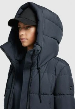 Khujo DERIA - Wintermantel - Schwarzblau -Khujo 1c78e420a313456ca8128a82d0b1f4e4