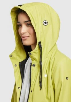 Khujo GLENNA - Regenjacke / Wasserabweisende Jacke - Giftgrün -Khujo 20c6c37127894f5ab11098d810c85b29