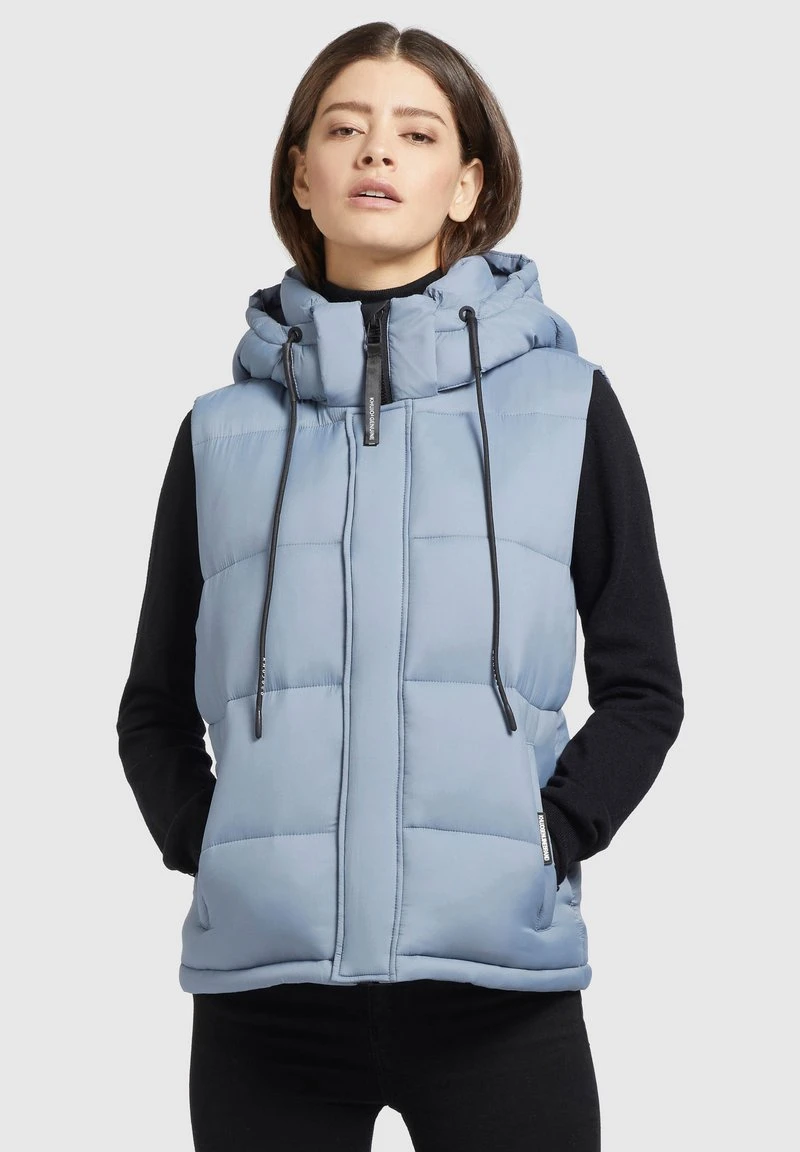 EDEN MATT - Weste - hellblau Khujo EDEN MATT - Weste - Hellblau -Khujo 39de45c45a374a68816a007eadbe04ae