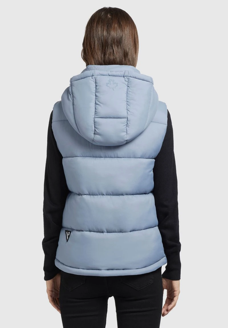 EDEN MATT - Weste - hellblau Khujo EDEN MATT - Weste - Hellblau -Khujo 4937c8621f9e47deafa1a36fd43d1e1d