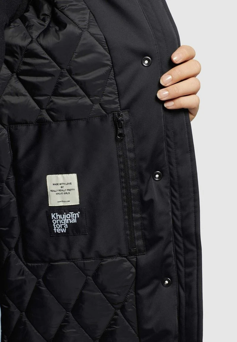BLOSSOM - Wintermantel - schwarz Khujo BLOSSOM - Wintermantel - Schwarz -Khujo 54e4c46f4f274c24a01fead340d05ee5