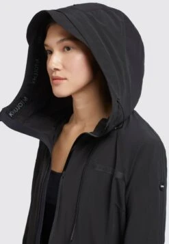 Khujo MARNIA - Regenjacke / Wasserabweisende Jacke - Schwarz -Khujo 614693b16fd74e88b096d88e8eec82b1