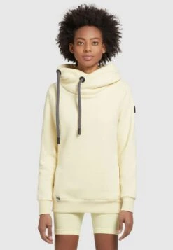 Khujo KARIMA - Kapuzenpullover - Hellgelb