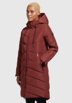 Khujo HUBA - Wintermantel - Rostrot -Khujo 6c0cb500fdff4bdb9cb7e215dae4a2e0