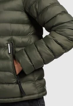 Khujo LOVINA2 SHINE - Winterjacke - Dunkeloliv -Khujo 84334b070da24672bd15074f38928acc