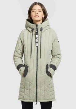 Khujo JERRY PRIME PEACHED - Wintermantel - Mintgrün