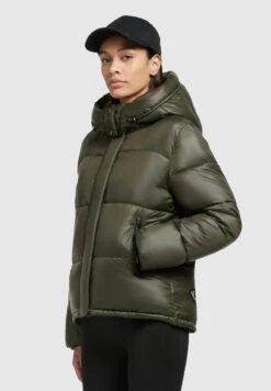 Khujo VALONA SHINY - Winterjacke - Dunkelgrün -Khujo ab7aba749c5e42ddbf37e742c4368247