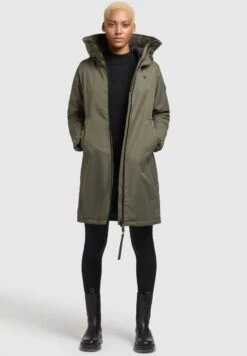 Khujo LISAD - Wintermantel - Khaki Grün 3 Khujo LISAD - Wintermantel - Khaki Grün -Khujo bc7da49c4e814ba0b00ea799fcb41981