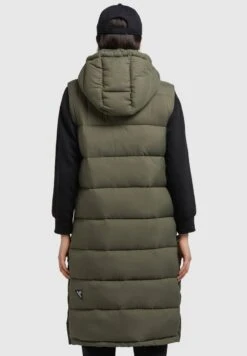 Khujo TOURIN MATT - Weste - Khaki Grün 4 Khujo TOURIN MATT - Weste - Khaki Grün -Khujo ed5ee0fee0034598ac5525fa7f6c888c