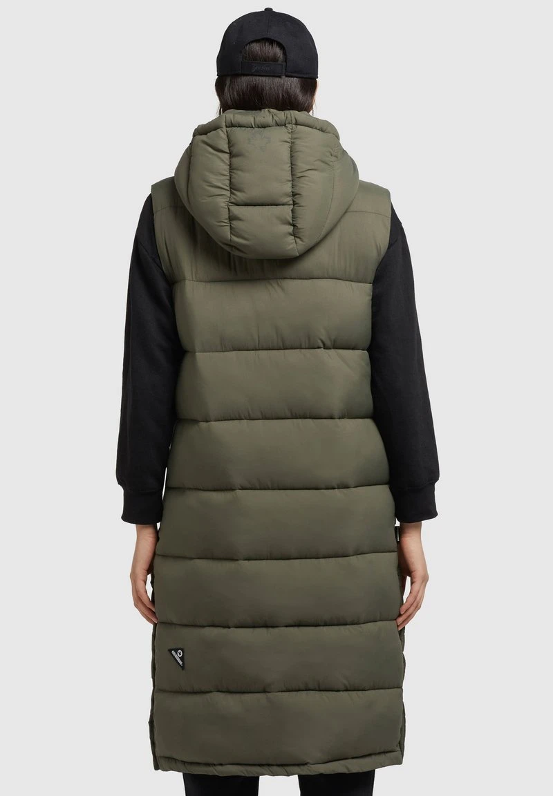 TOURIN MATT - Weste - khaki grün Khujo TOURIN MATT - Weste - Khaki Grün -Khujo ed5ee0fee0034598ac5525fa7f6c888c