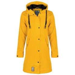 Khujo Regenmantel In Gelb