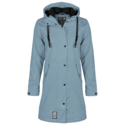 Khujo Regenmantel In Pastellblau