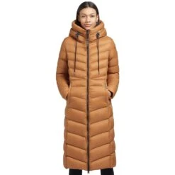 Khujo Ingram Shine Langmantel Sudan Brown Damen