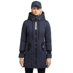 Khujo Jerry Prime 6 Light Steppjacke Deep Blue Damen
