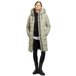 Khujo Jilias 3 Wintermantel Dark Mint Green Damen -Khujo khujo jilias 2 1151co223 378 dark mint 02 gross