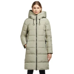 Khujo Jilias 3 Wintermantel Dark Mint Green Damen